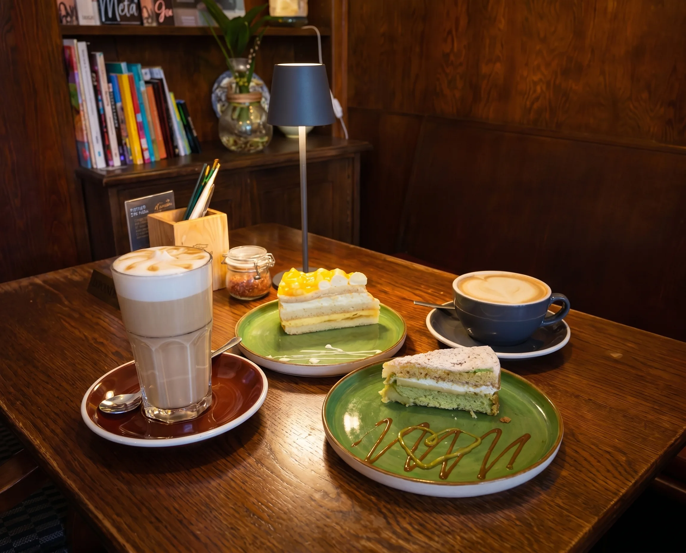 Tagesatmosphäre im Café Burkardt